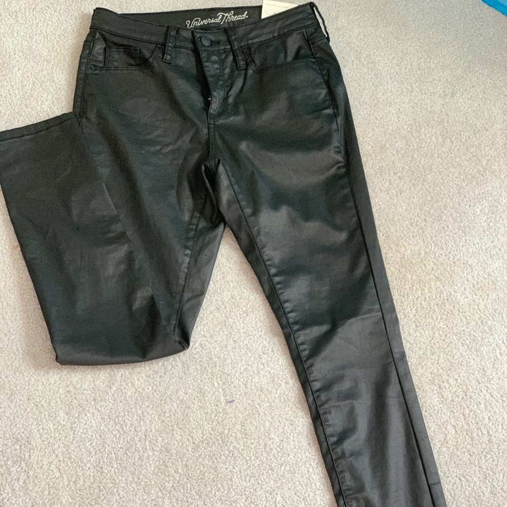 Faux Leather Pants